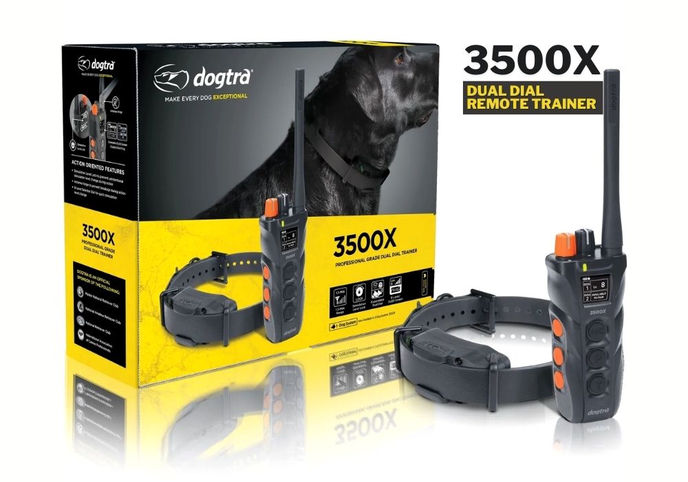 Dogtra 3500X Remote Training Collar Box Set with Collar and Remote