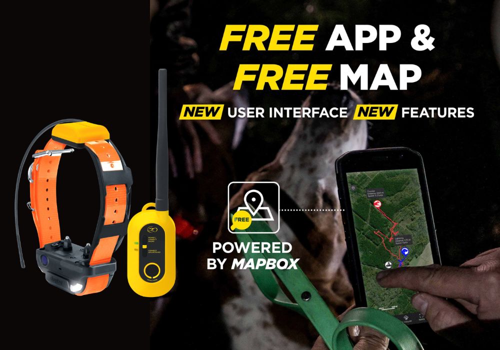 Dogtra Pathfinder2 with Free App and Map