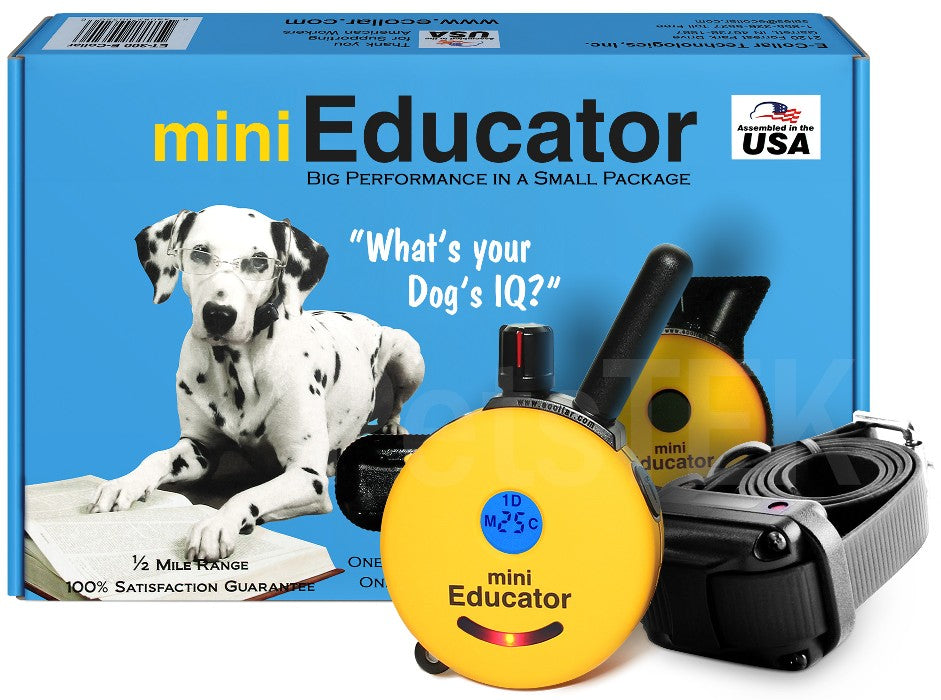 ET-300 Mini Educator in Yellow by E-Collar Technologies