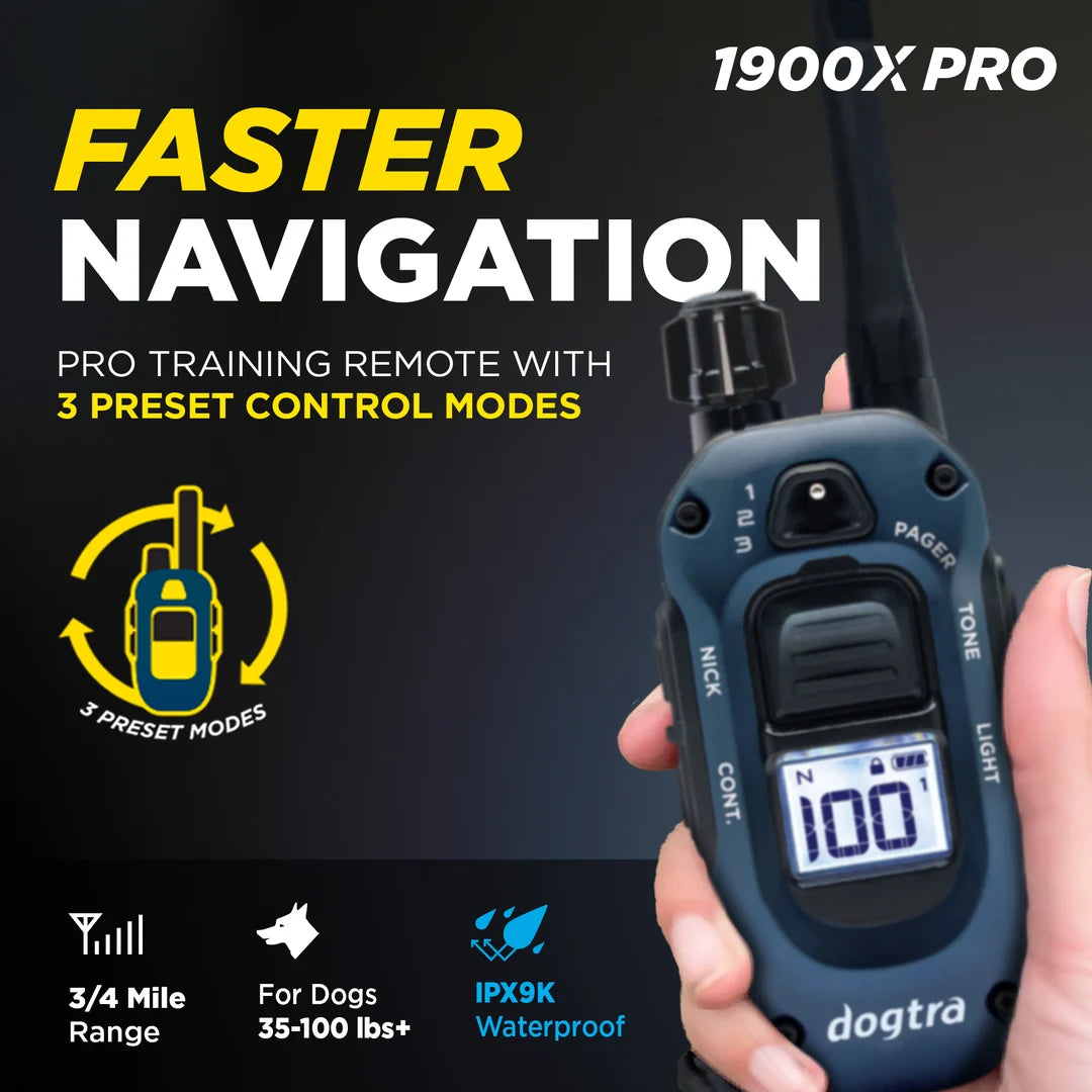 Dogtra - 1900X Pro - 3/4-Mile - Remote Training Collar-zoom-11
