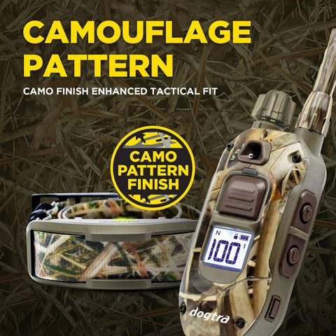 Dogtra 1900X Camouflage Finish with Enhanced Tactical Fit