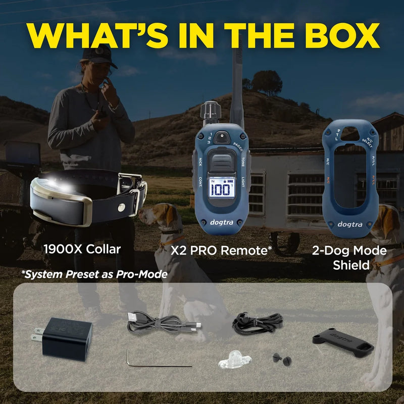 Dogtra - 1900X Pro - 3/4-Mile - Remote Training Collar-zoom-