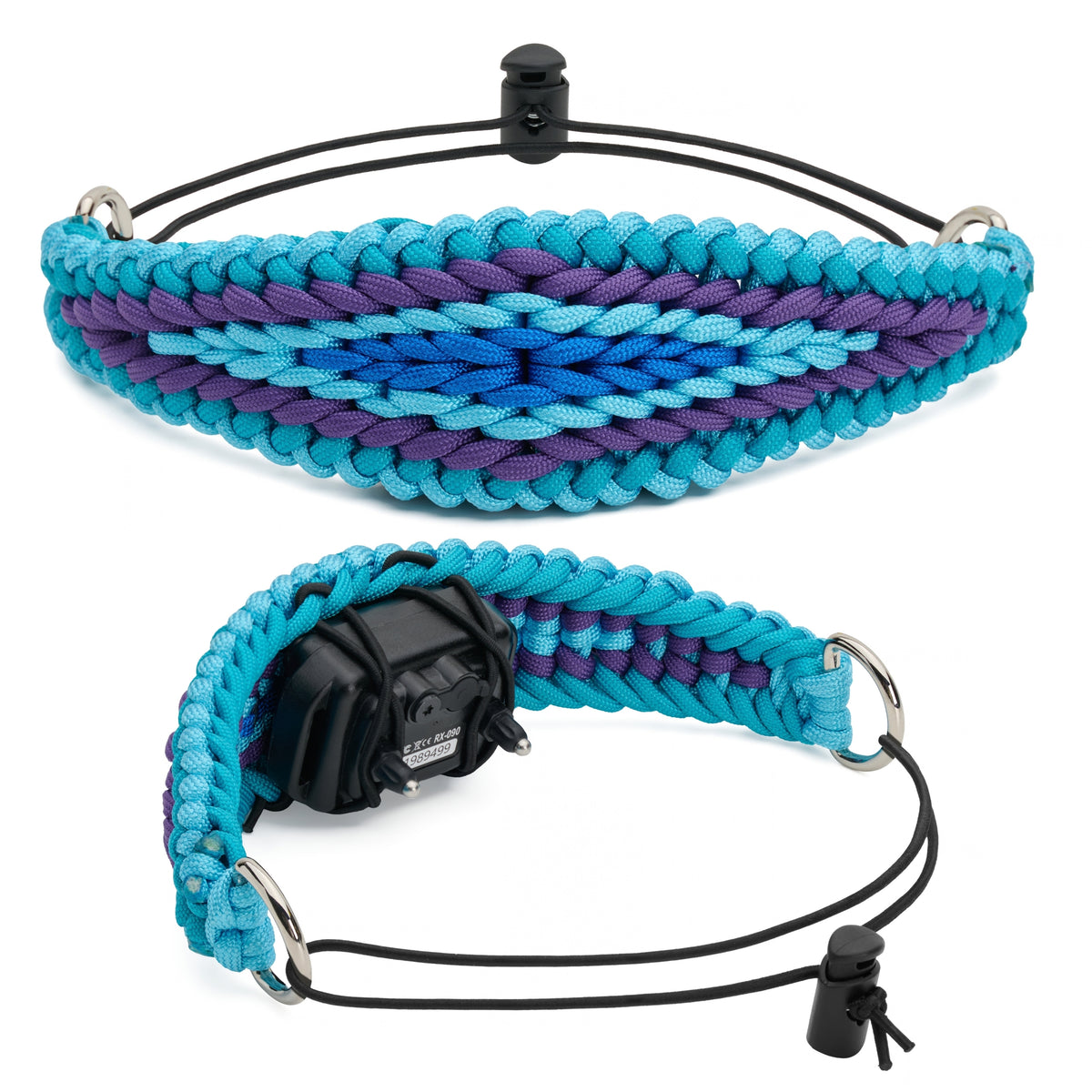 PetsTEK Adjustable Paracord E-Collar Strap for Dogs (10 to 20 Inch Neck)-zoom-10
