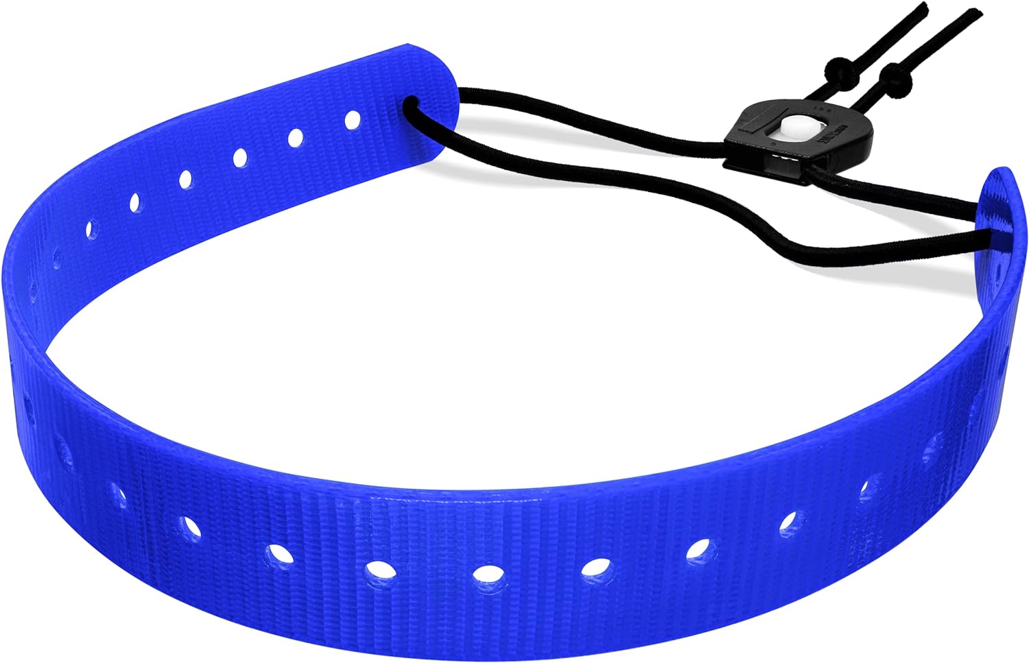 PetsTEK 1" Biothane Replacement Strap for E-Collar in Blue