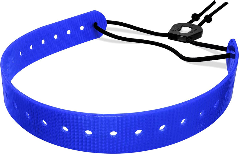 PetsTEK - E-Collar Biothane Replacement Bungee Dog Collar Strap - 1" and 3/4"-zoom-