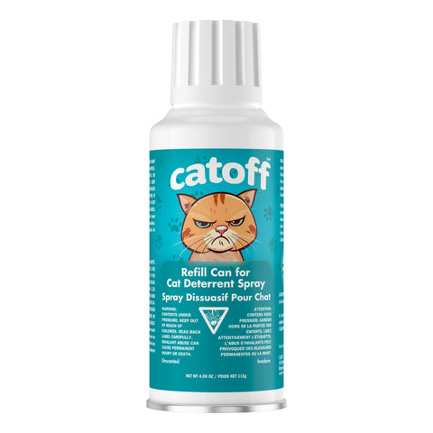 CatOff™ Cat Deterrent Spray Refill Can 115ml