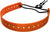 PetsTEK 1" Biothane Replacement Strap for E-Collar in Orange
