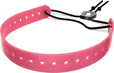 PetsTEK 1" Biothane Replacement Strap for E-Collar in Pink