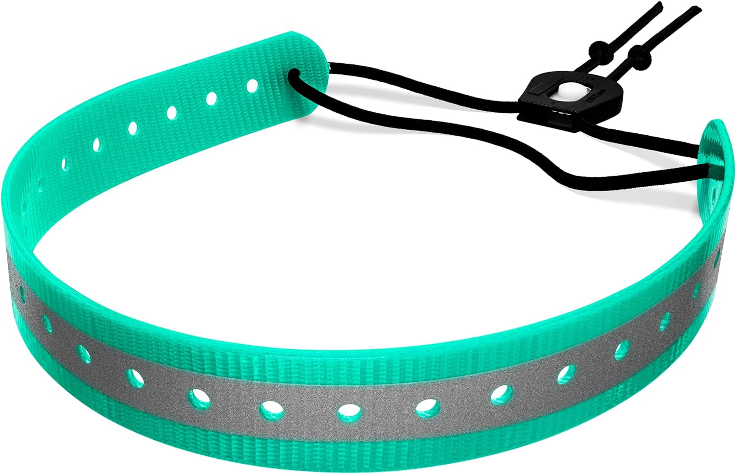 PetsTEK 1" Reflective Biothane Replacement Strap for Remote Training E-Collar in Green