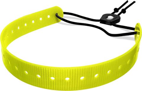 PetsTEK 1" Biothane Replacement Strap for E-Collar in Yellow