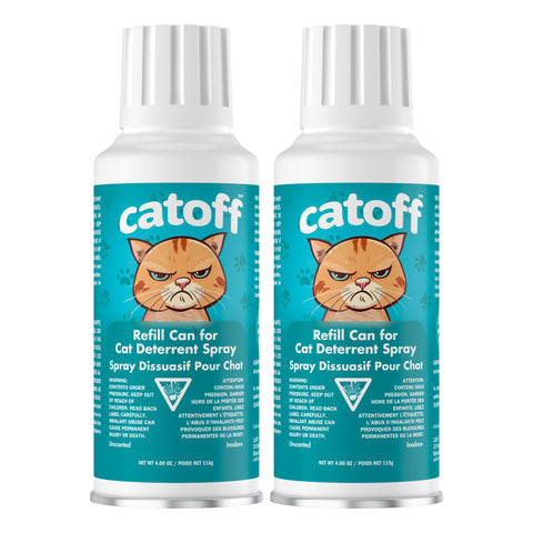 CatOff™ Cat Deterrent Spray Refill Can 115ml
