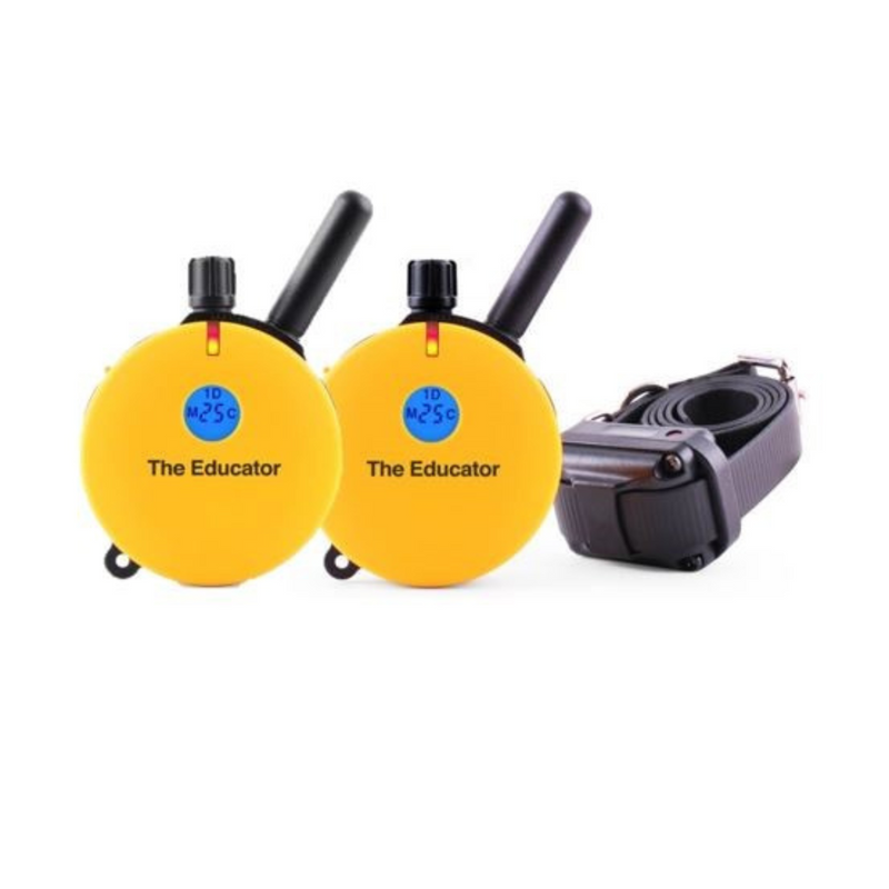 Educator ET-400 2T Remote Dog Training Collar Yellow by E-Collar Technologies-zoom-