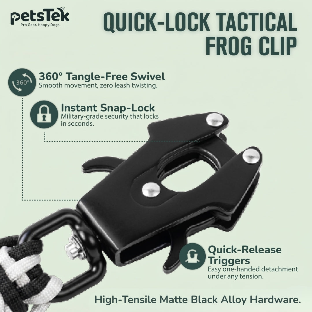 PetsTEK Heavy Duty Dog Leash For Large Dogs-4