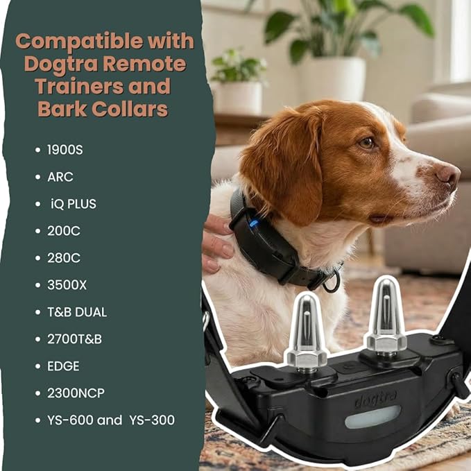 PetsTEK - Replacement Contact Points - Compatible with Dogtra X-Series E-Collars-4