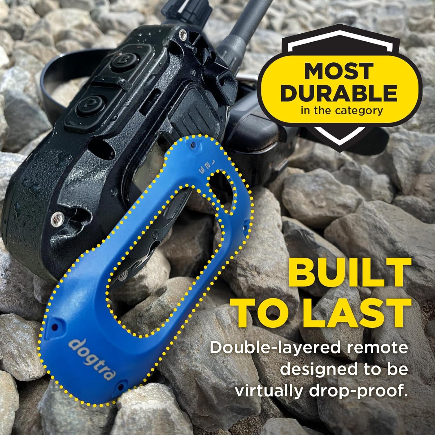 Dogtra 1900X & Blue X-Shield Bundle - 3/4 Mile Dog Training E-Collar-3