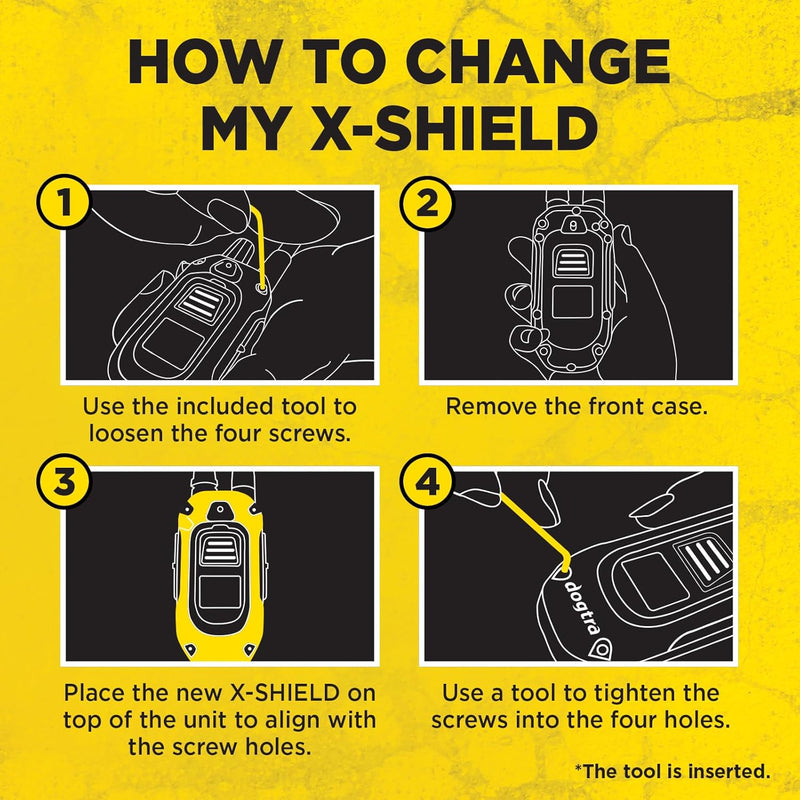Dogtra 1900X & Coyote X-Shield Bundle - 3/4 Mile Dog Training E-Collar-zoom-