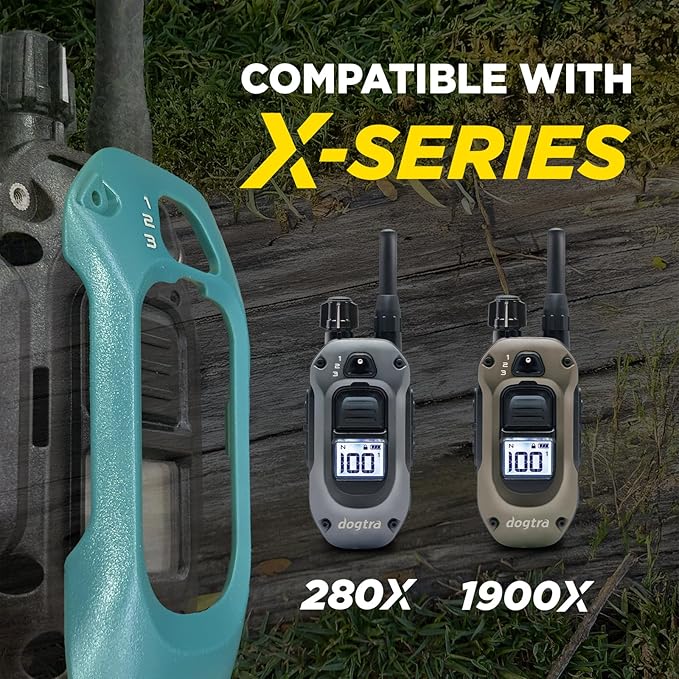 Dogtra 1900X & Teal X-Shield Bundle - 3/4 Mile Dog Training E-Collar-6