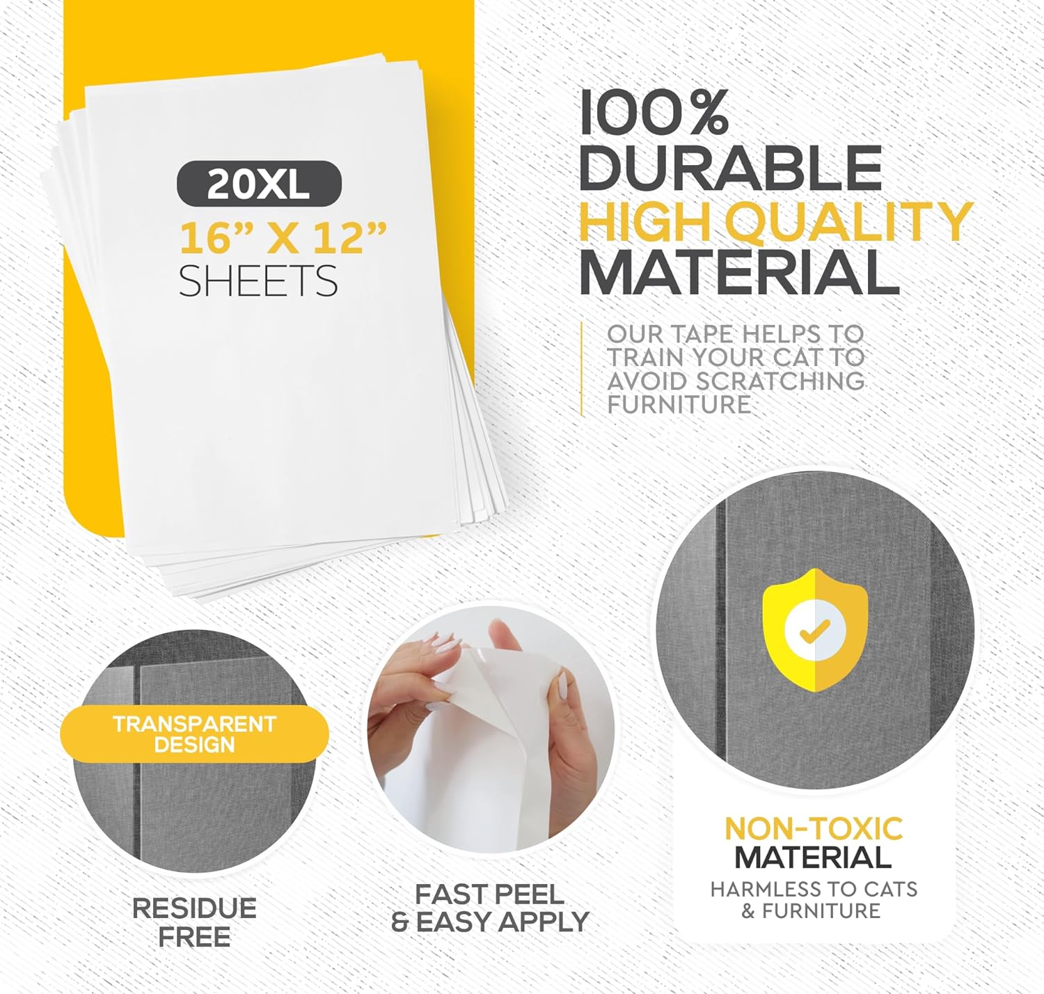 CatWay Anti-Scratch Cat Training Tape Features