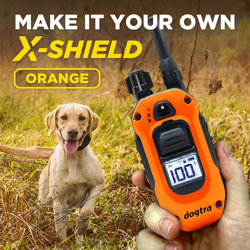 Dogtra 1900X & Orange X-Shield Bundle - 3/4 Mile Dog Training E-Collar-zoom-