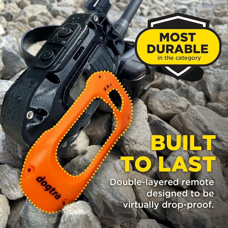Dogtra 1900X & Orange X-Shield Bundle - 3/4 Mile Dog Training E-Collar-zoom-