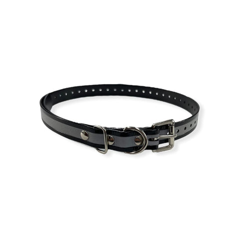 E-Collar Technologies - 3/4" Reflective Biothane Replacement Strap in Black