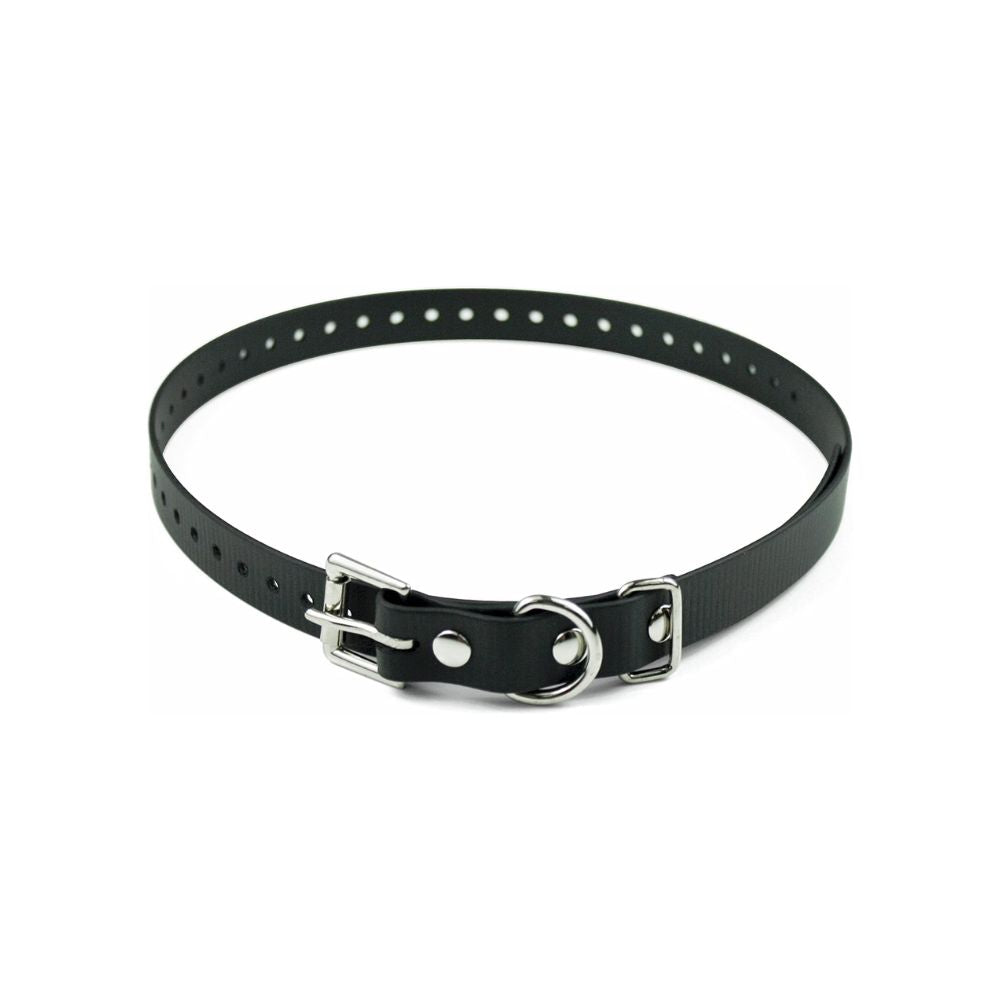E-Collar Technologies 3/4" x 22.5" Biothane Strap in Black