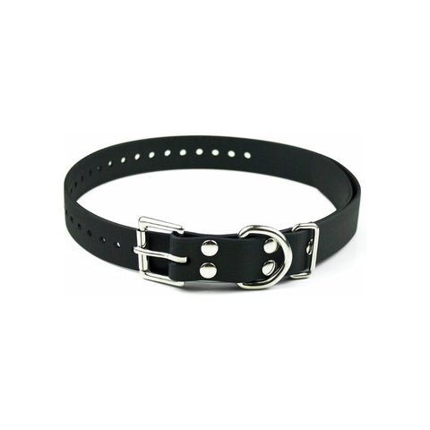 E_Collar Technologies 1" x 22" Biothane Strap in Black
