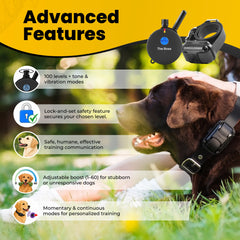 petstek.myshopify.com Boss Educator ET-800 Remote Dog Training Collar Black  E-Collar Technologies