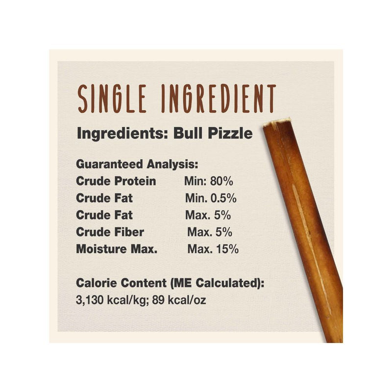 Cadet - Bully Sticks Dog Treats - 25 count Medium - Dog Treats-zoom-