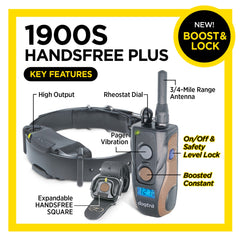 Dogtra 1900S Handsfree Plus B&L Remote Training Collar Key Features
