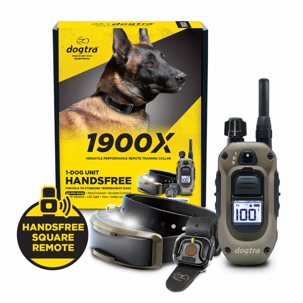 Dogtra 1900X Handsfree 1-Dog Remote Training E-Collar