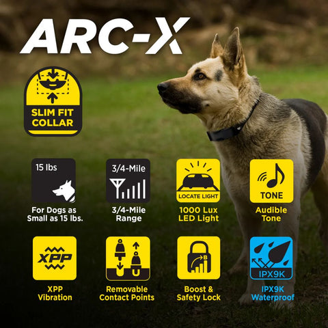 Dogtra ARC-X Remote Training Collar Features