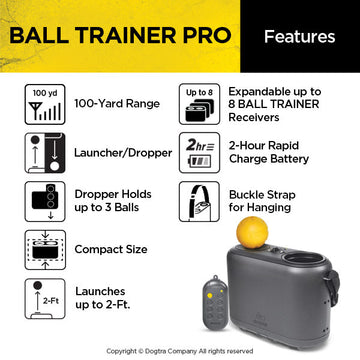 Dogtra BALLTRAINERPRO Features