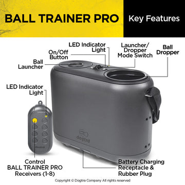 Dogtra BALLTRAINERPRO Key Features