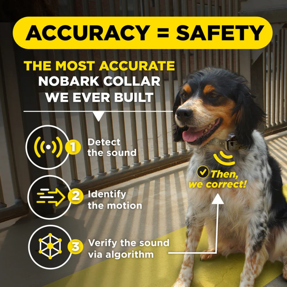 Dogtra SMART NOBARK Collar_Highly Accurate