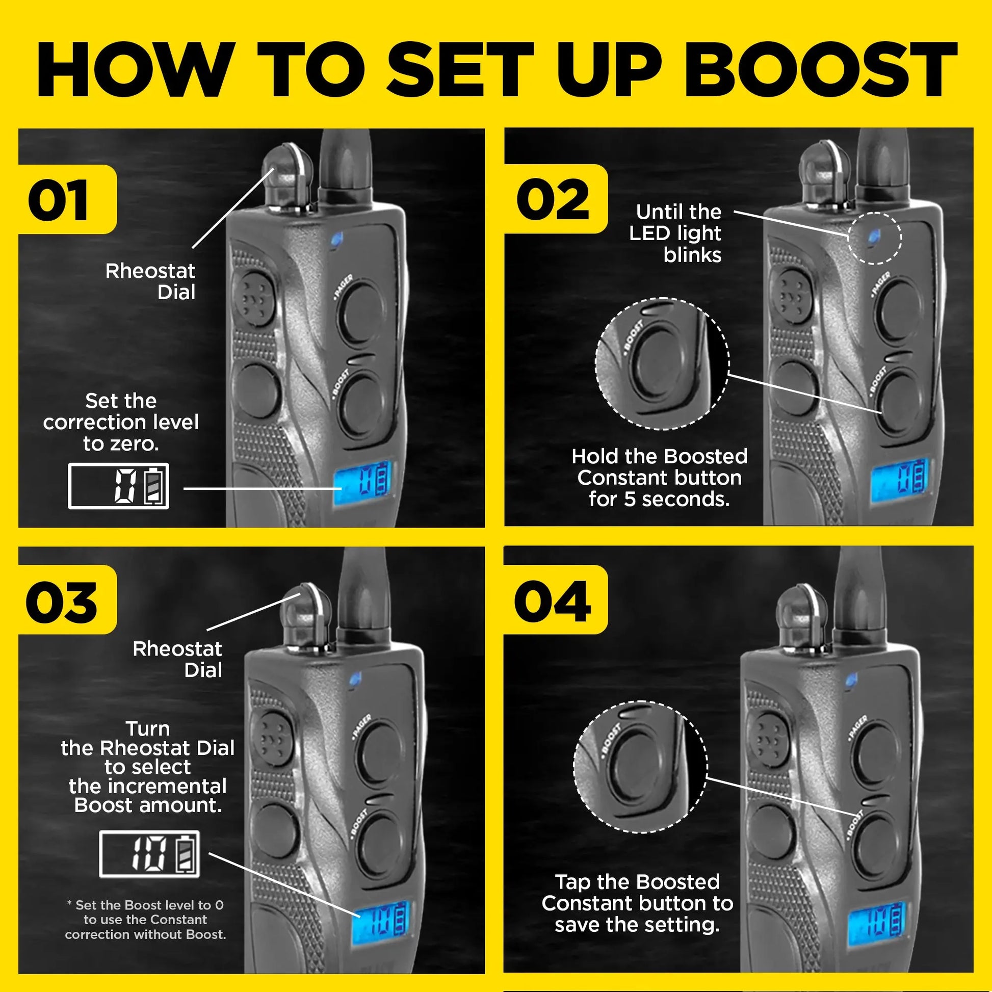 petstek.myshopify.com Dogtra - 1900S Black Boost & Lock - 1 Mile - Remote Training Collar  Dogtra