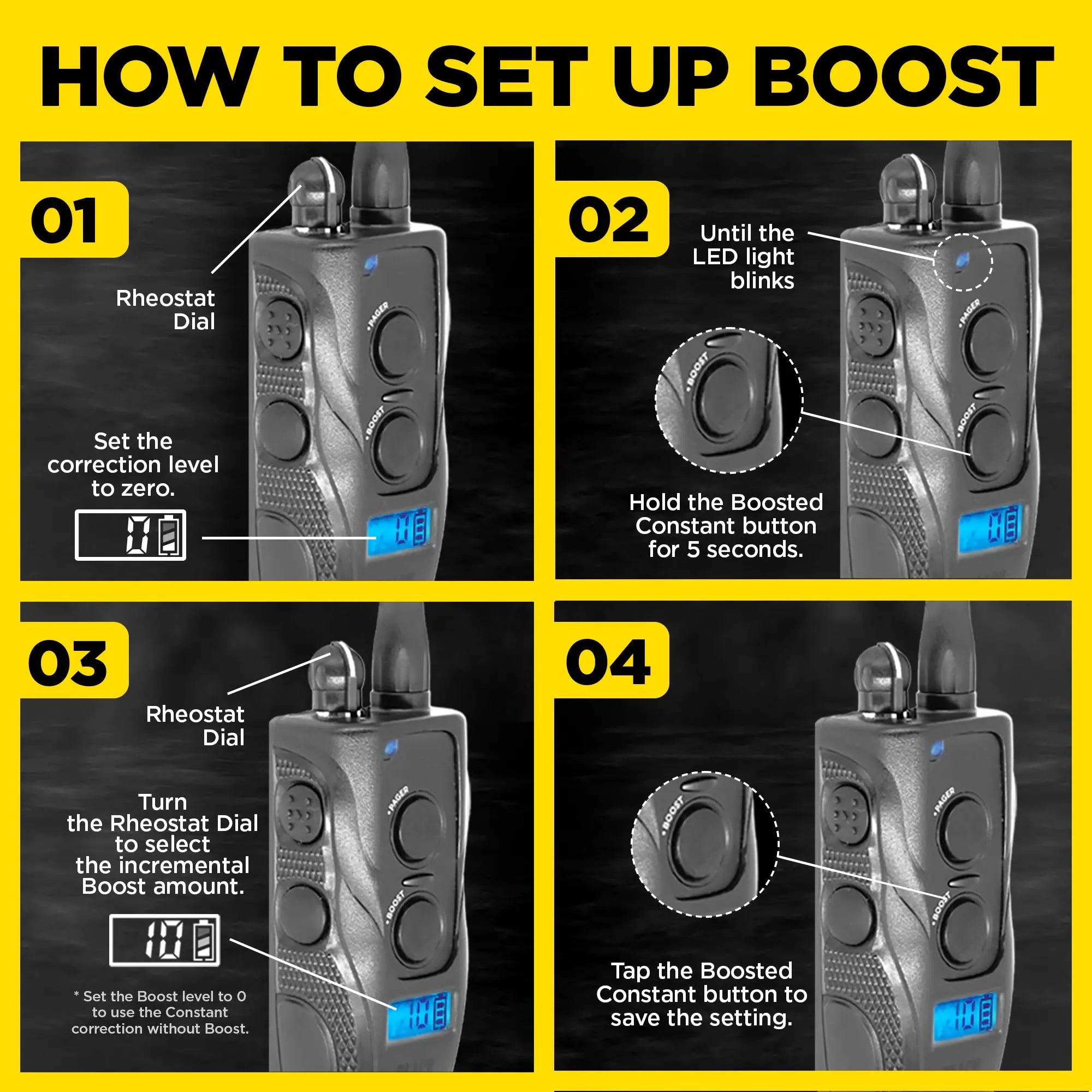 petstek.myshopify.com Dogtra - 1900S Black Boost & Lock - 1 Mile - Remote Training Collar  Dogtra