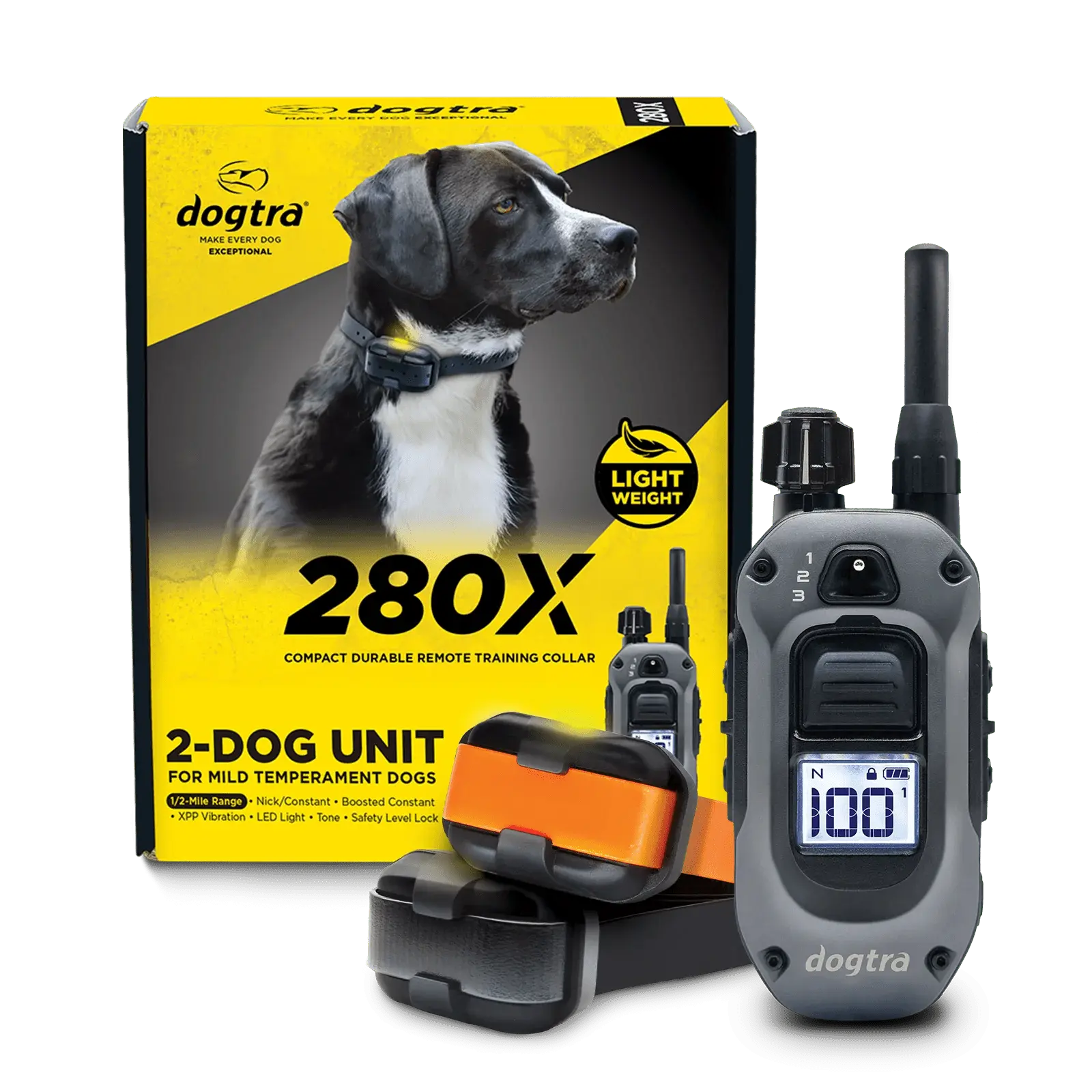 petstek.myshopify.com Dogtra - 280X-2 Dog - 1/2 Mile - Remote Training Collar  Dogtra