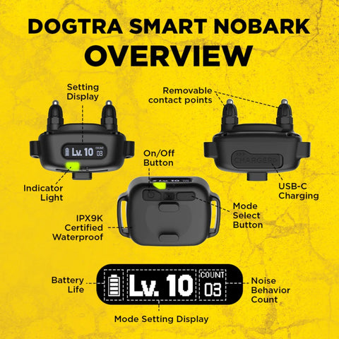 Dogtra - SMART NOBARK - No Bark Collar