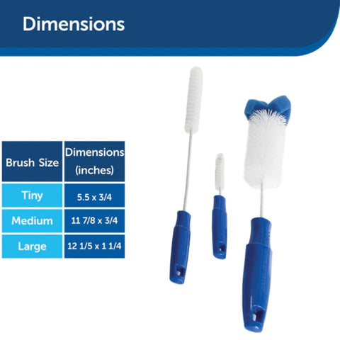 Drinkwell Fountain Cleaning Kit Brush Dimensions