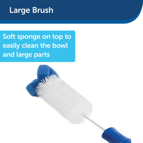 Drinkwell Fountain Cleaning Kit Features Large Brush