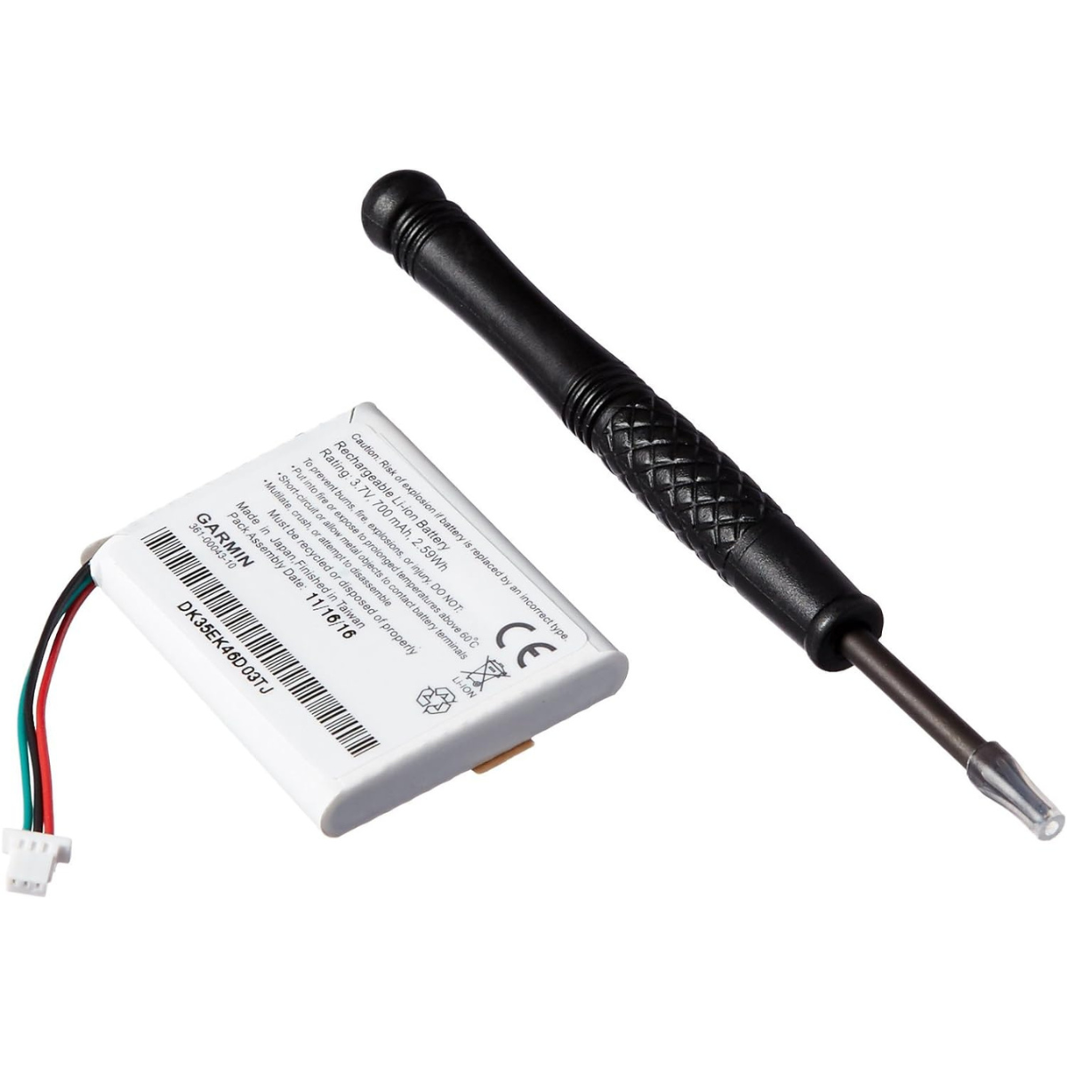 Garmin - 11864-00 Lithium-Ion Replacement Battery for Delta Handheld - Accesories and Parts