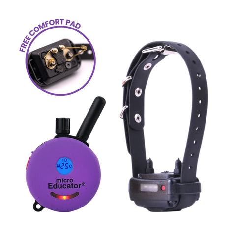 E-Collar Educator Comfort Bundle - ME-300 or ET-300 + Free Comfort Pad