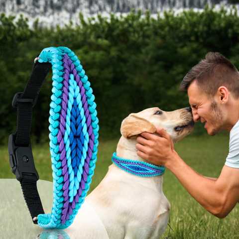 PetsTEK - Paracord Dog Collar Cover - Accessories and Parts