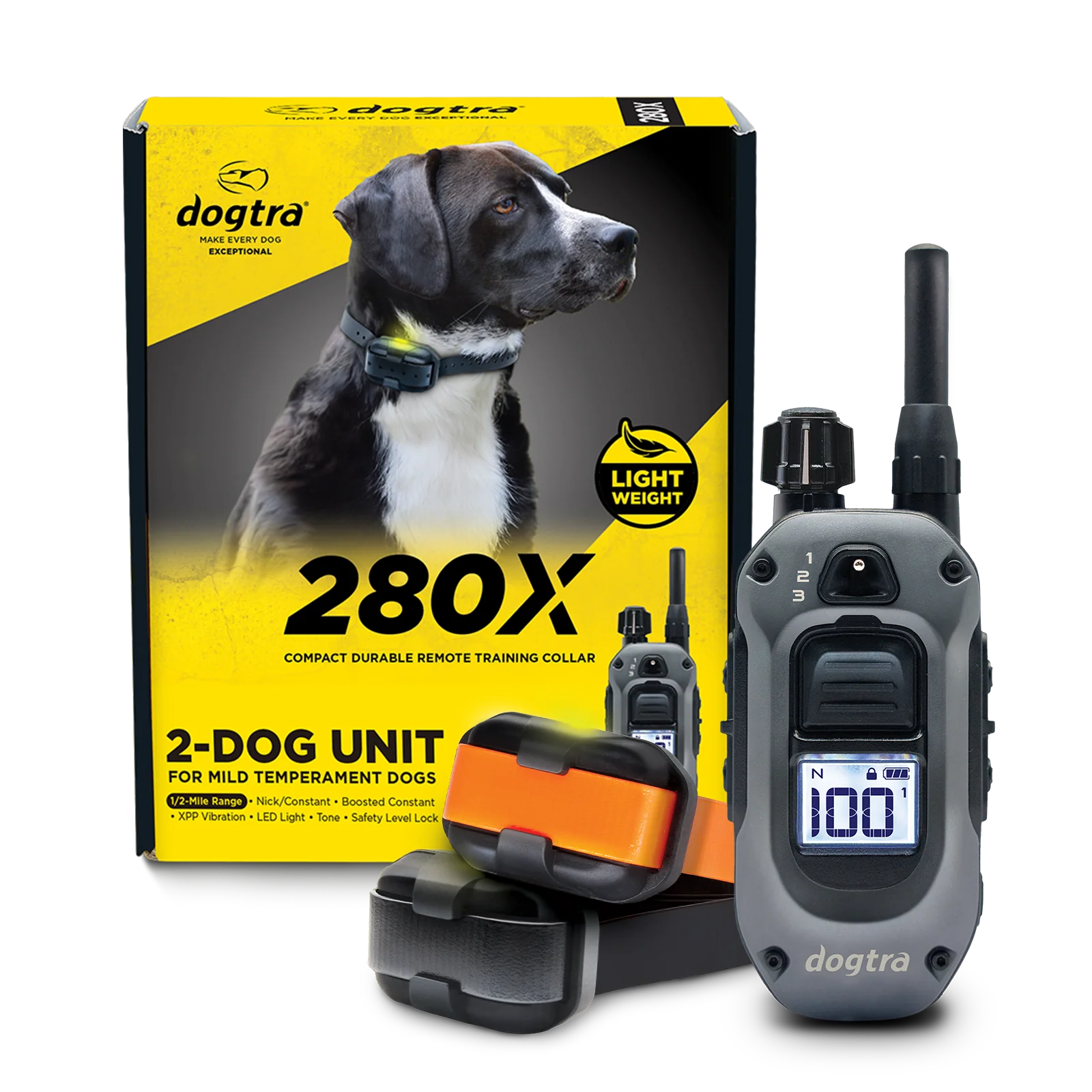 Dogtra - 280X-2 Dog - 1/2 Mile - Remote Training Collar