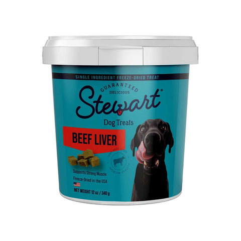 One 12-Ounce Tub Miracle Corp Stewart Pro-Treat Freeze Dried Beef Liver