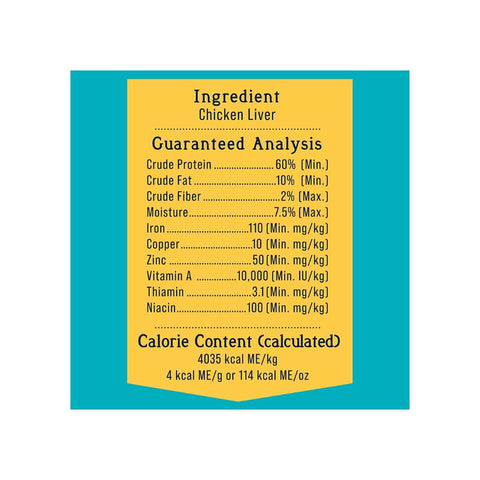 Miracle Corp Stewart Pro-Treat Freeze Dried Chicken Liver Ingredients