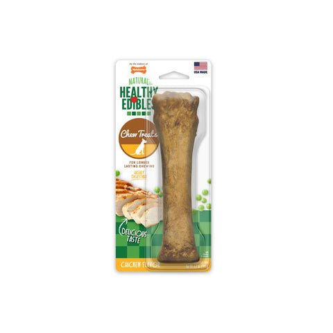 1-Piece Nylabone - Healthy Edibles Longer Lasting Chicken Treats Souper
