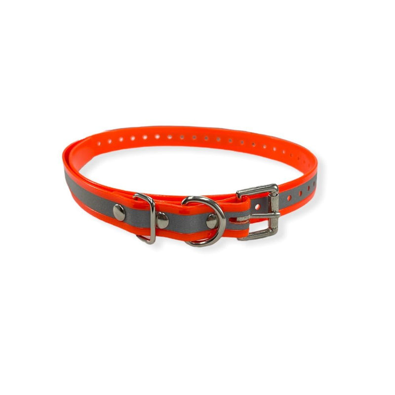 E-Collar Technologies - 3/4" Width - Reflective Biothane Replacement Strap-zoom-