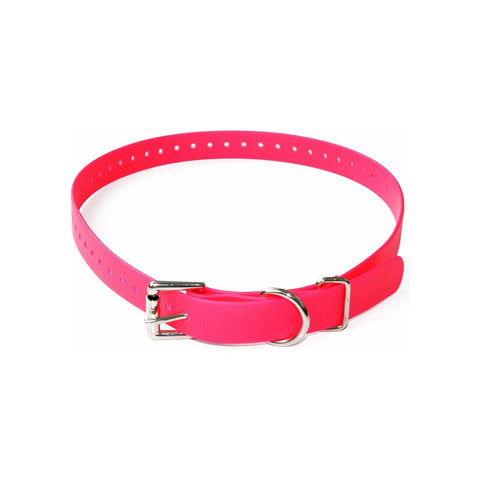 E-Collar Technologies 3/4" x 22.5" Biothane Strap in Pink